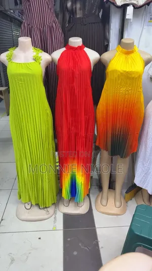 Ladies Neon Summer Dress-Code