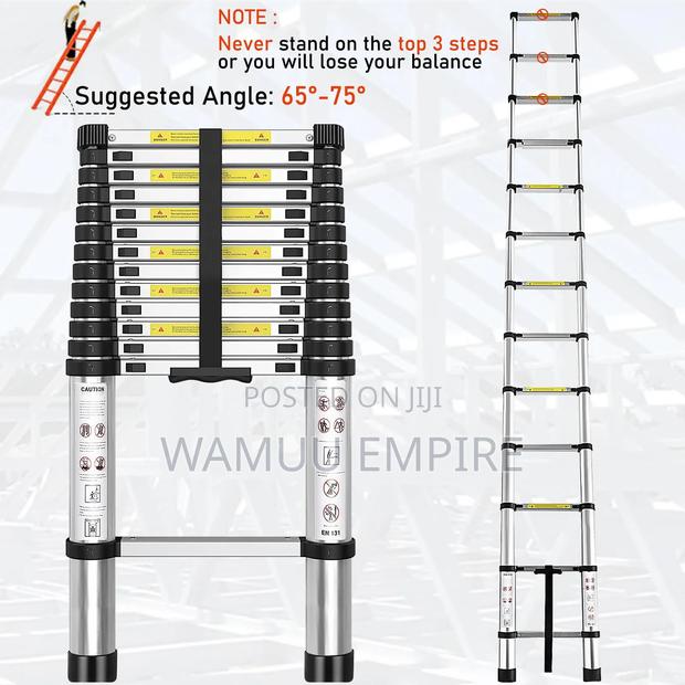 (16.4-Foot) Single Telescopic Ladder