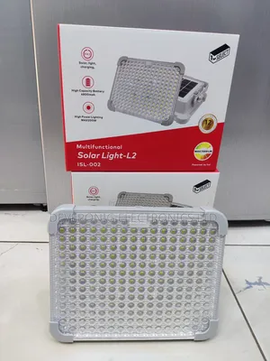 *Itel Solar Floodlight 200w With 10w Solar Isl002