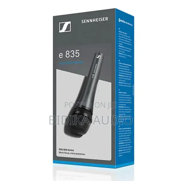 Sennheiser E 835
Dynamic Microphone