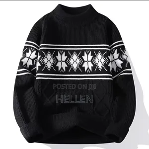 Maple Pattern Knit Sweaters