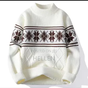 Maple Pattern Knit Sweaters