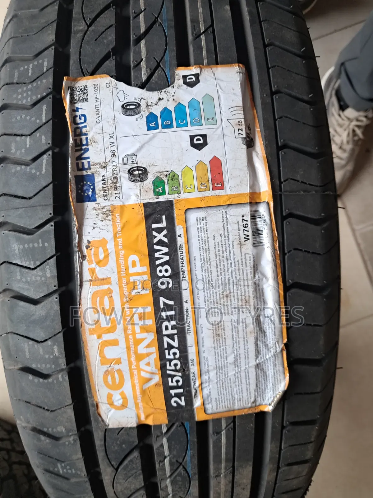 215/55r17 Centara