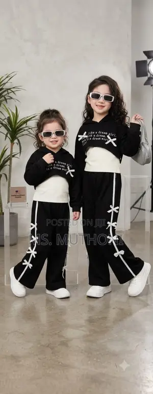 Girls Wide Leg 3pcs Set 3-6yrs in 3 Colors