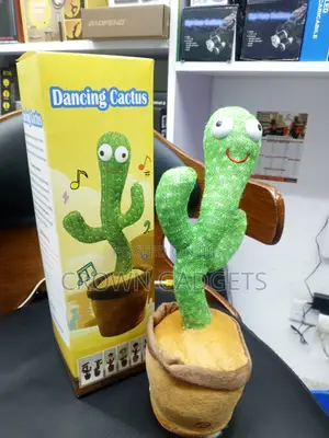Led Dancing Cactus Toy Talking Plush for Kids and Babies