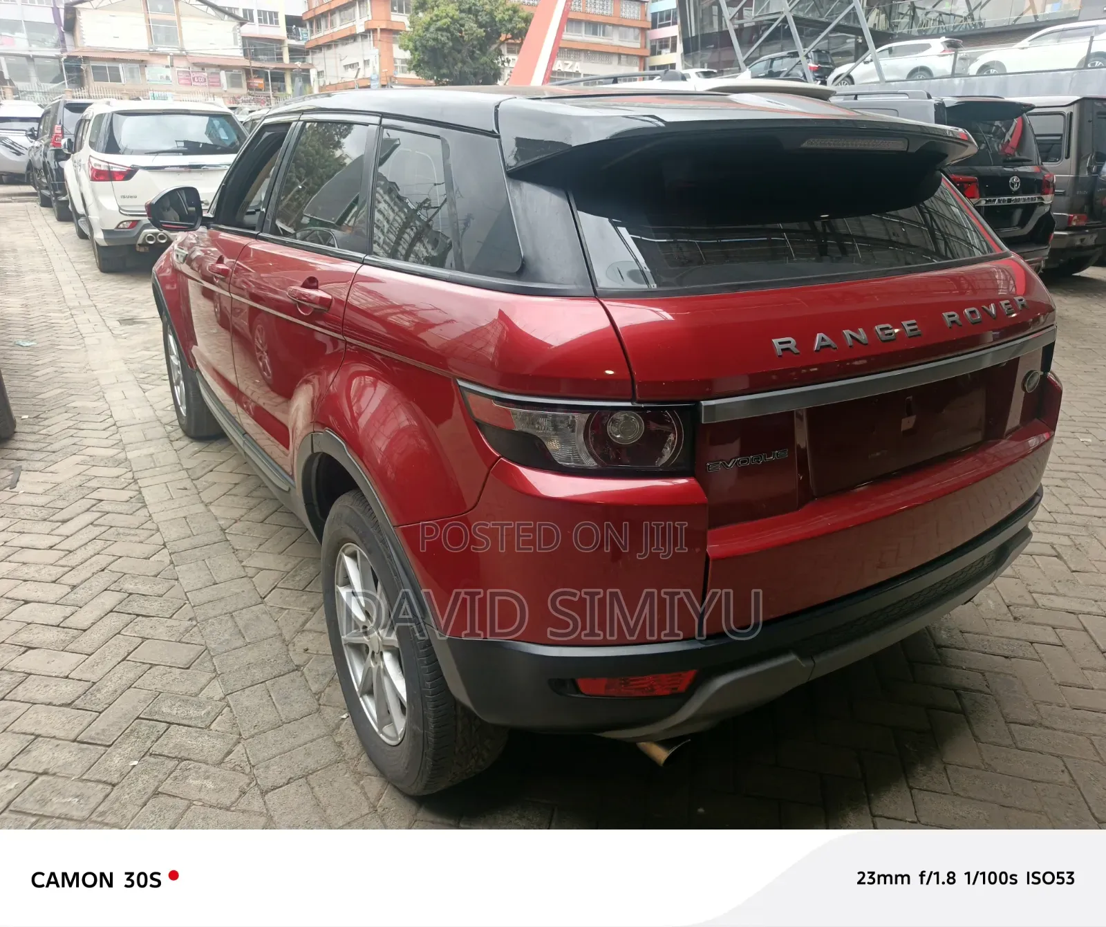 Land Rover Range Rover Evoque 2014 Red
