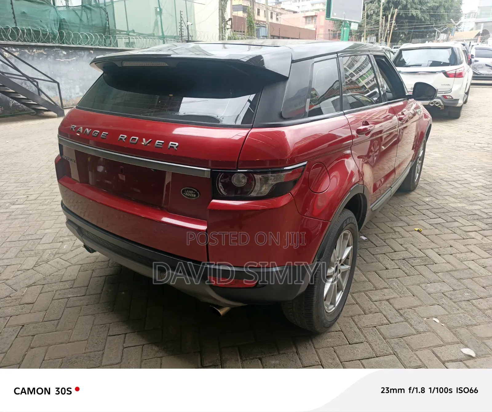 Land Rover Range Rover Evoque 2014 Red