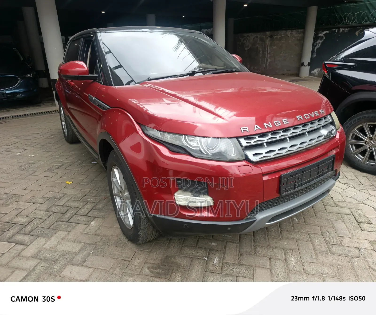 Land Rover Range Rover Evoque 2014 Red