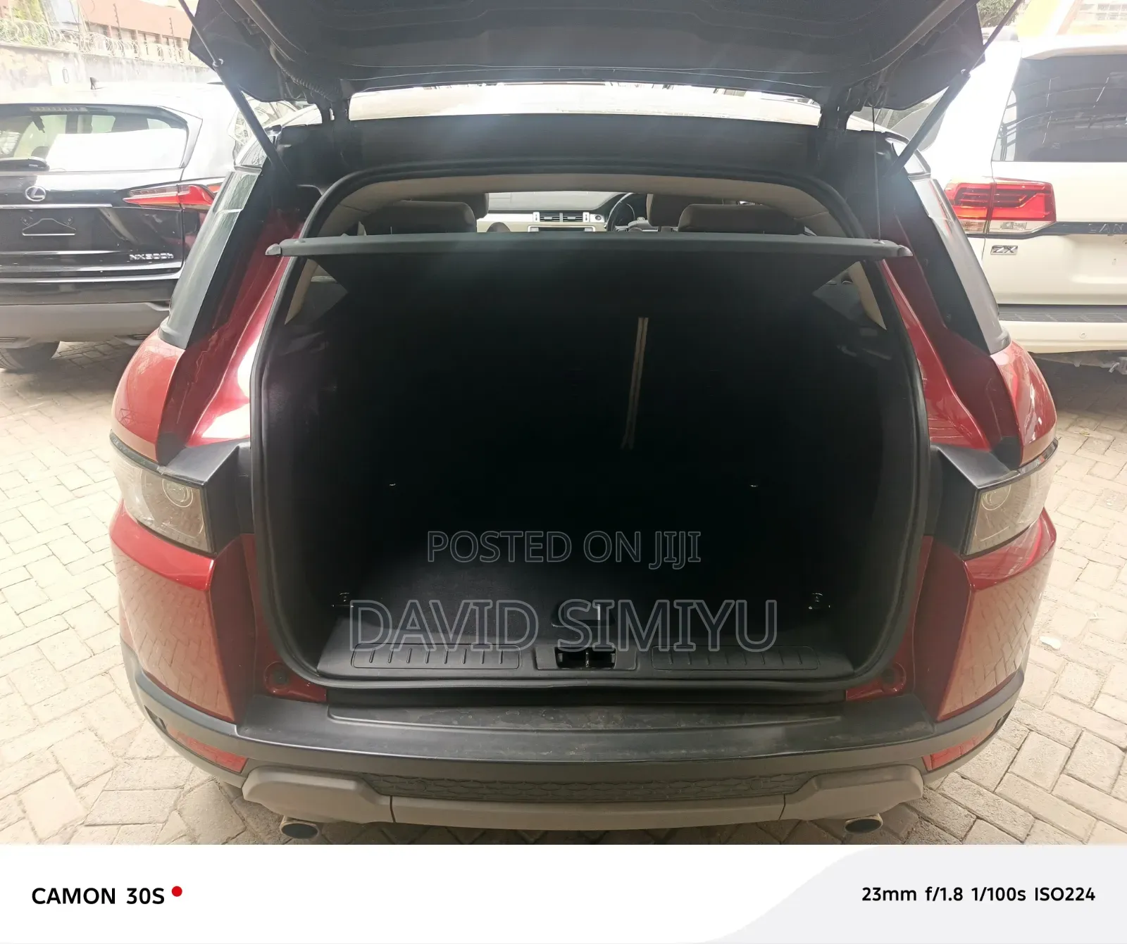 Land Rover Range Rover Evoque 2014 Red