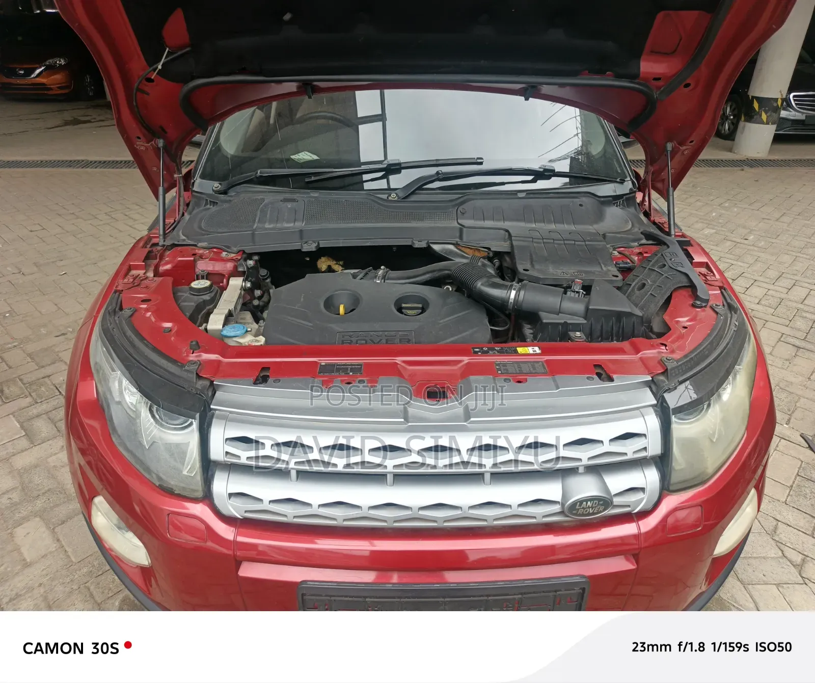 Land Rover Range Rover Evoque 2014 Red
