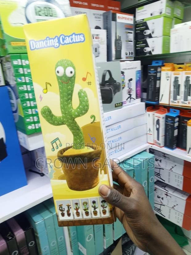 Musical Dancing Cactus Toy With Sound Recording and Dance - thumbnail 2