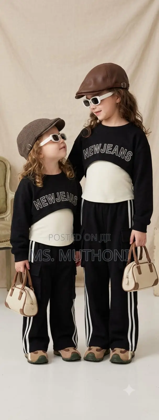 Newjeans Girls Sweatsuits 3-6 Yrs