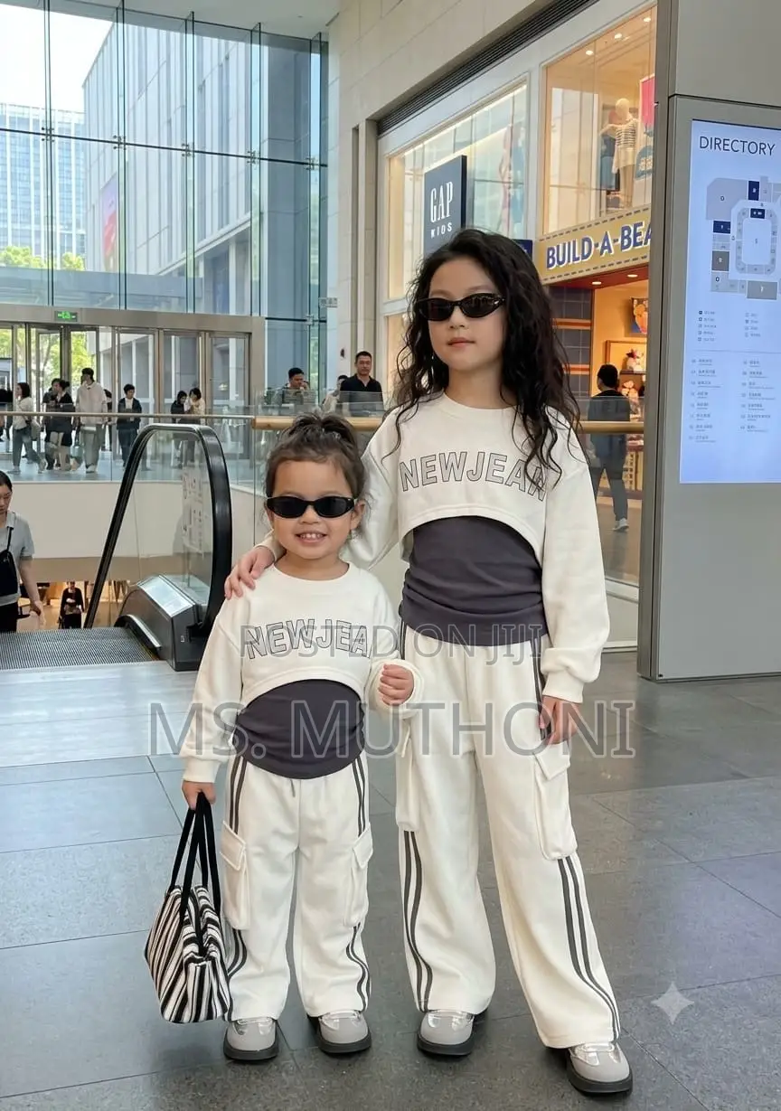 Newjeans Girls Sweatsuits 3-6 Yrs