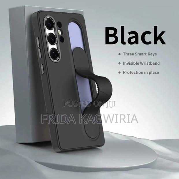 Samsung S25 Ultra Smart Case Back Cover With NFC Key and Hidden Strap - thumbnail 2