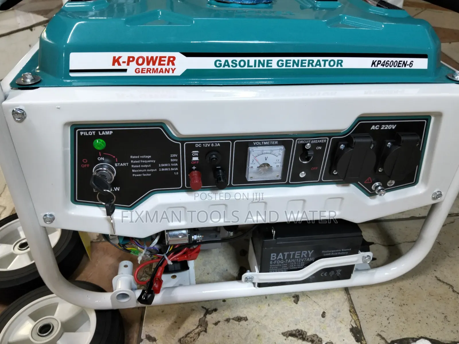 Powerful K-Power Generator 3.5 Kw 240v Ac-Dc Output