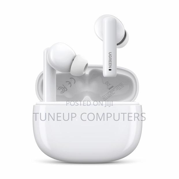 Ugreen Hitune T3 Pro Active Noise-Cancelling Wireless Earbuds - White