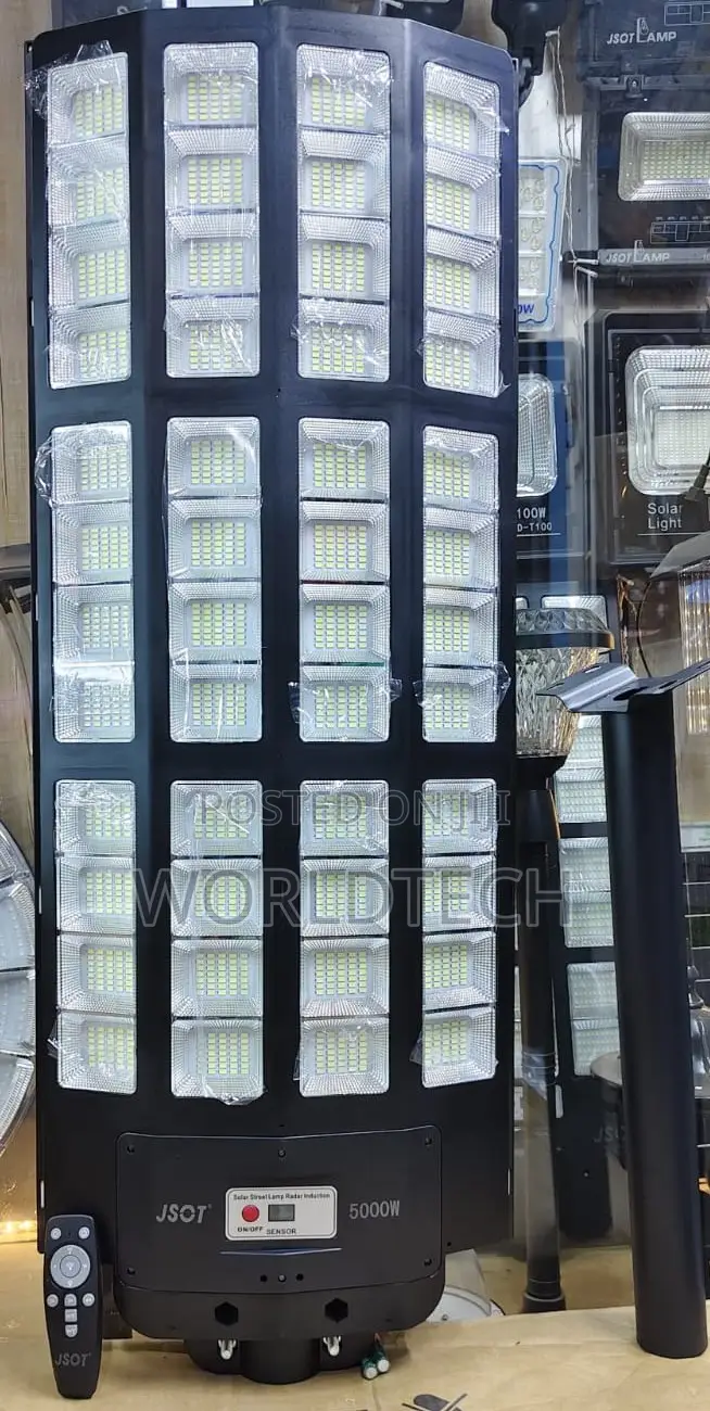 Jsot 5000w Solar Street Light/Jsot5000w Motion Sensor Remote Control