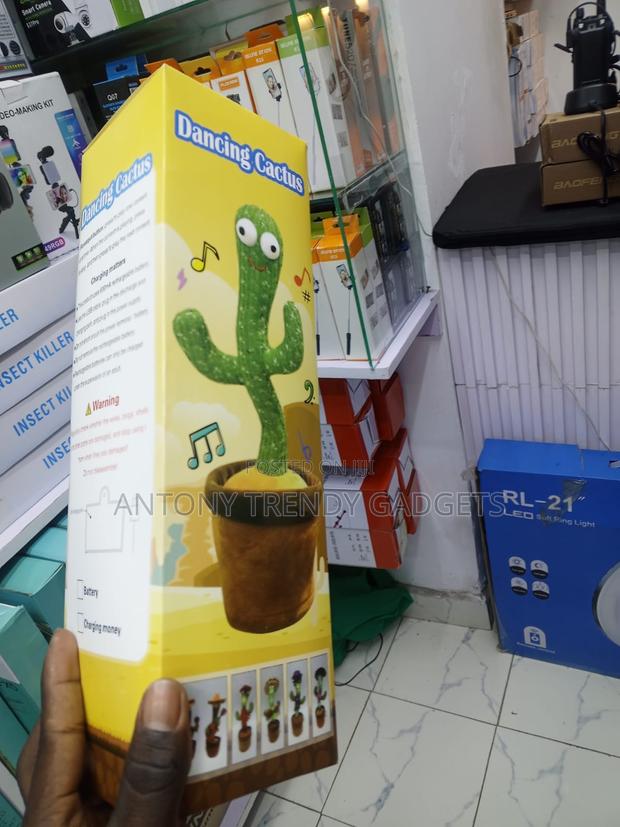 Dancing Cactus Repeating Toy for Kids With Sound Effects - thumbnail 2