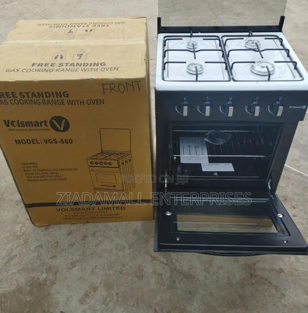 Volsmart Cooker 60*60 4 Burner Full Gas, Baking and Grilling