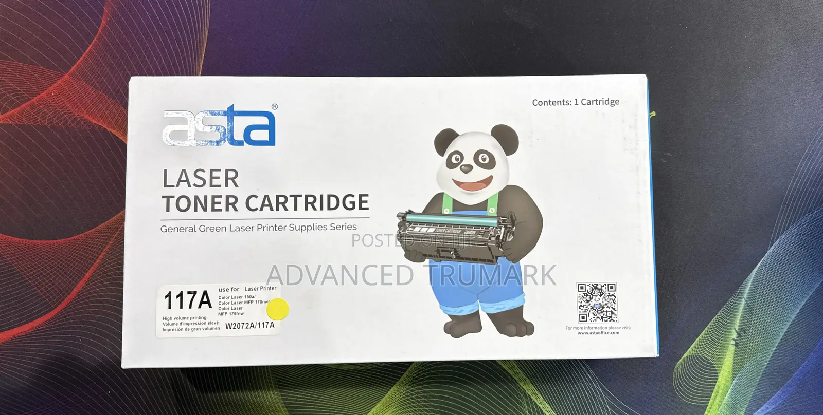 117a Asta Toner Cartridge(Yellow)