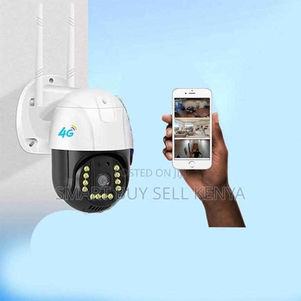 Live View 4g PTZ Rotating Electric Outdoor and Indoor Security Camera