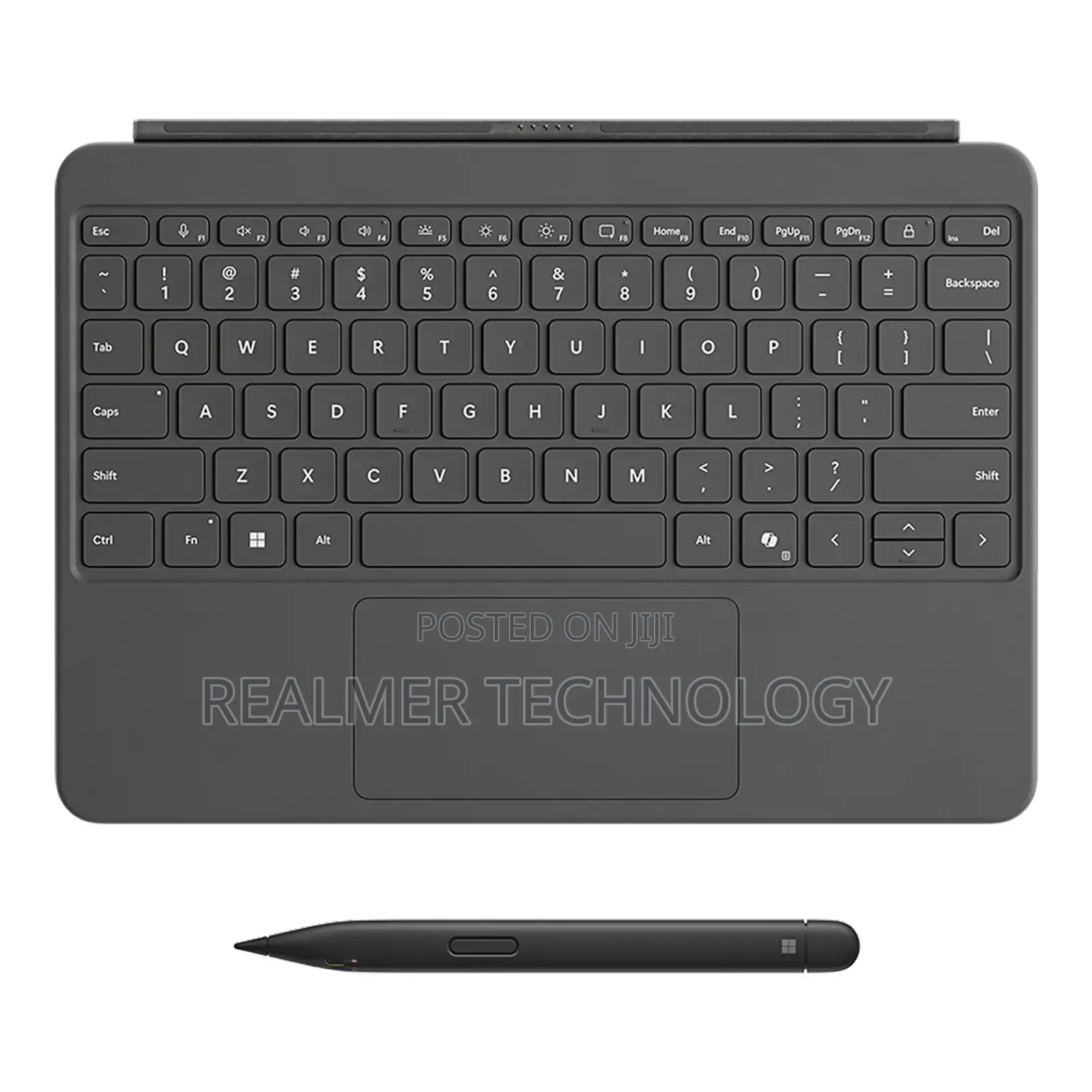 Microsoft Surface Pro Keyboard Backlit Pen Compatible 8 9 X Black