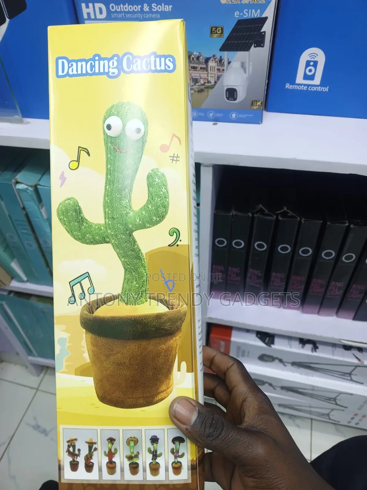 Dancing Cactus Toy, Led Dancing Cactus Toy Talking Plush
