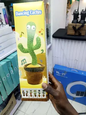 Dancing Cactus Toy, Led Dancing Cactus Toy Talking Plush