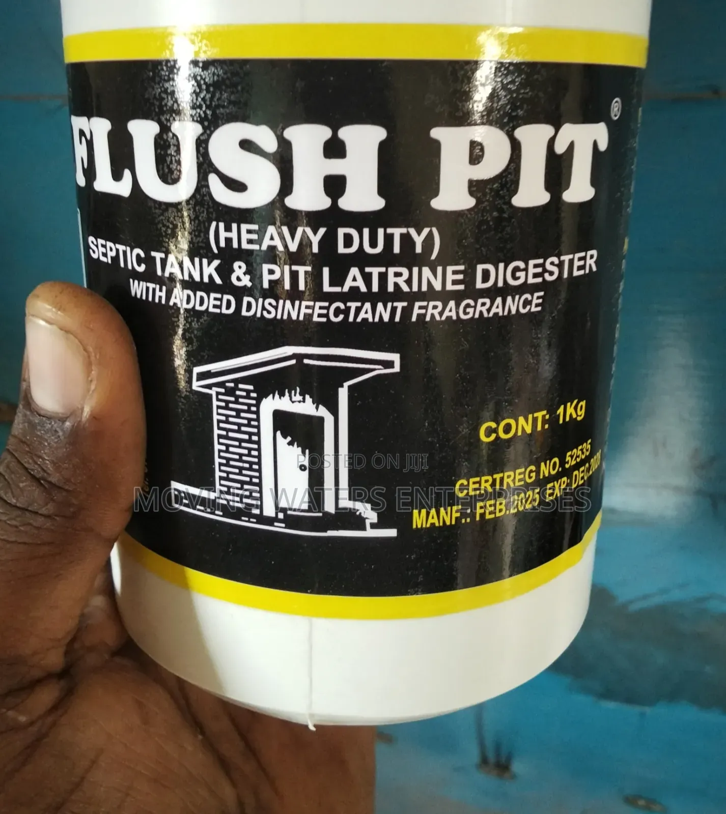 Pit Latrine and Septic Tank Digester 1kg