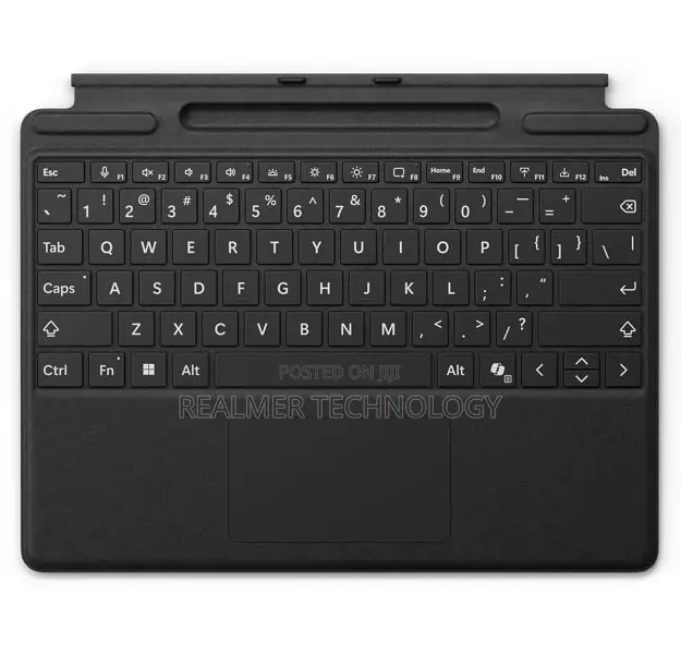 Microsoft Surface Pro Keyboard 12 Backlit Black