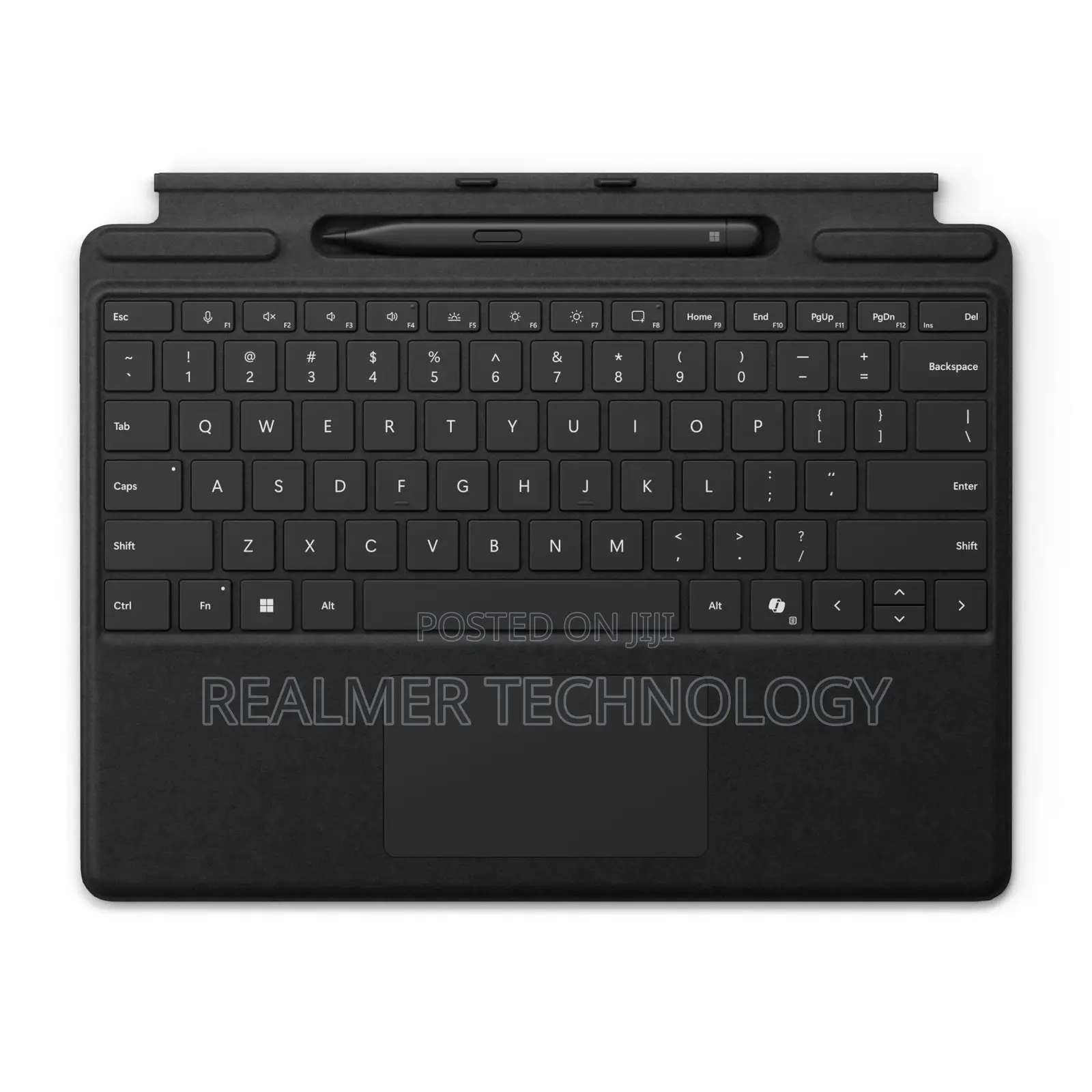 Microsoft Surface Pro Keyboard 12 Backlit Black