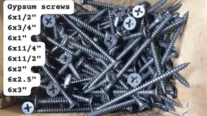 Gypsum Phosphated Drywall Screws