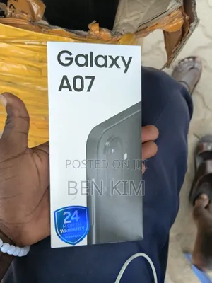 New Samsung Galaxy A07 128 GB Black