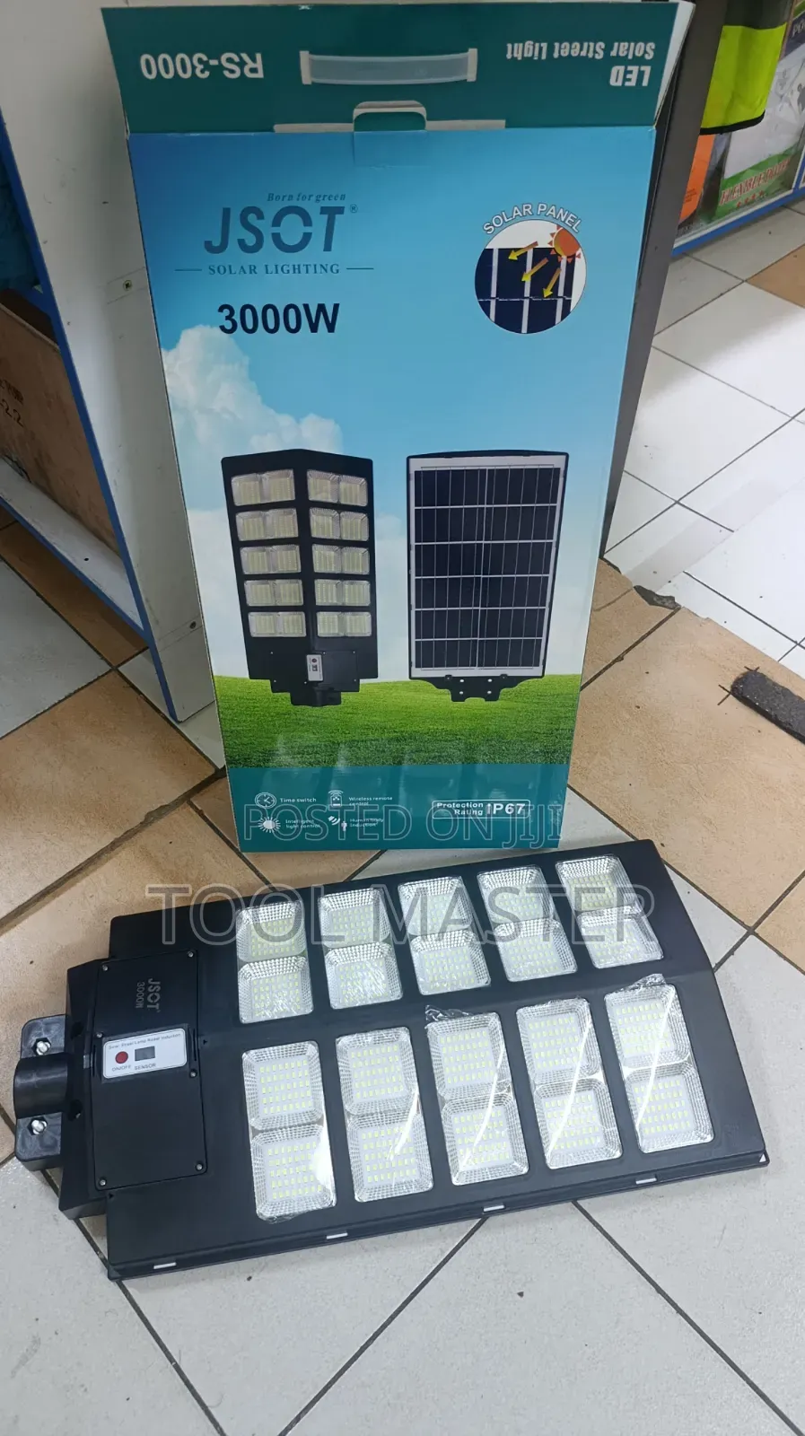 3000watts Jsot Solar Street Light/3000watts Motion Sensor Street Light