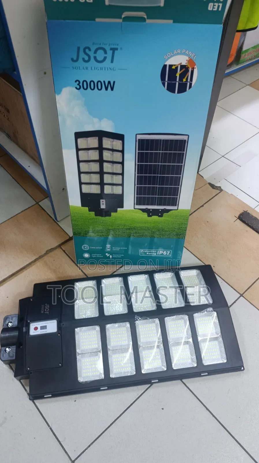 3000watts Jsot Solar Street Light/3000watts Motion Sensor Street Light