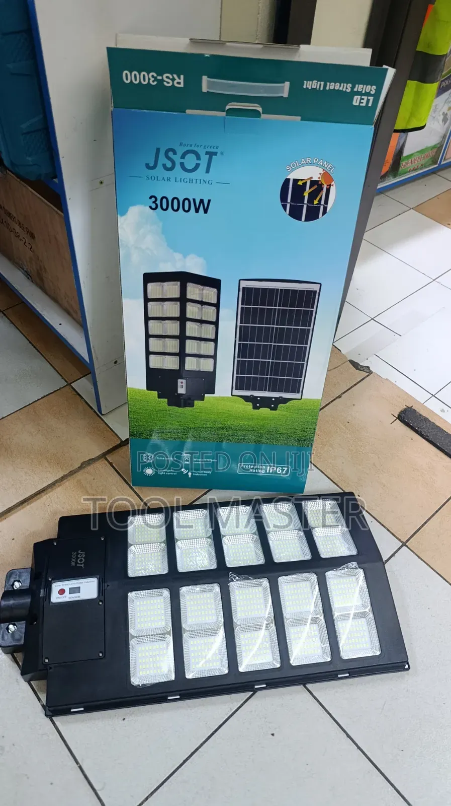 3000watts Jsot Solar Street Light/3000watts Motion Sensor Street Light