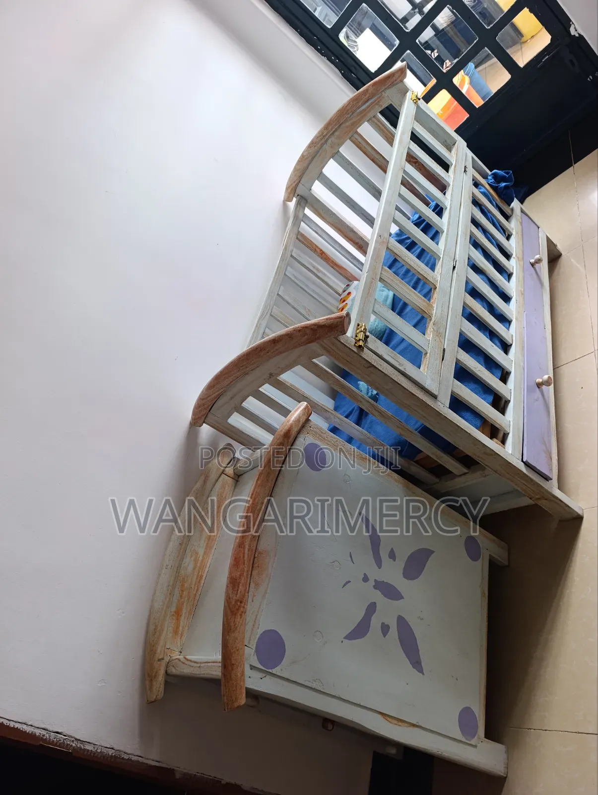 Baby Cot/Mattress/Storage