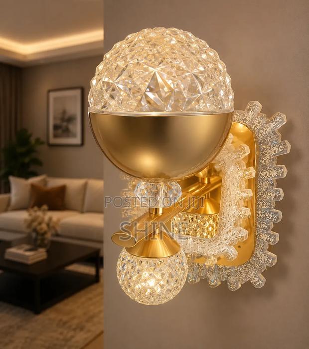 Modern Led Crystal Wall Bracket Lights - thumbnail 4
