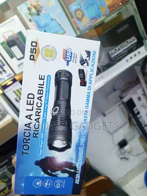 Torcia P50 Super Bright Led Torch For Camping And Security