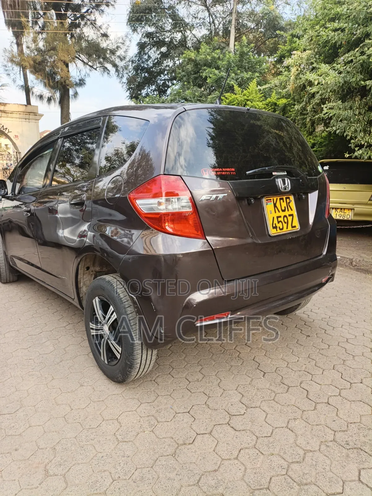 Honda Fit 2012 Brown
