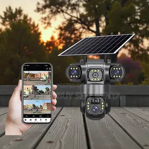 Practical System From 20mp Ultra Hd 4g PTZ Triple Lens Solar Camera