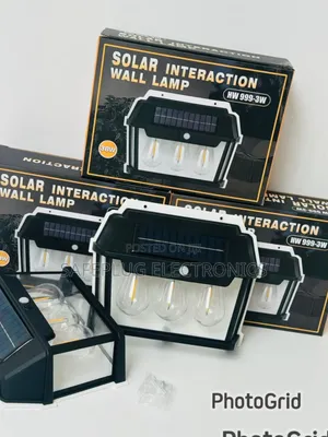 Solar Wall Lamp 3w Outdoor Security Light –