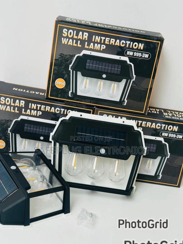 Solar Wall Lamp 3w Outdoor Security Light –