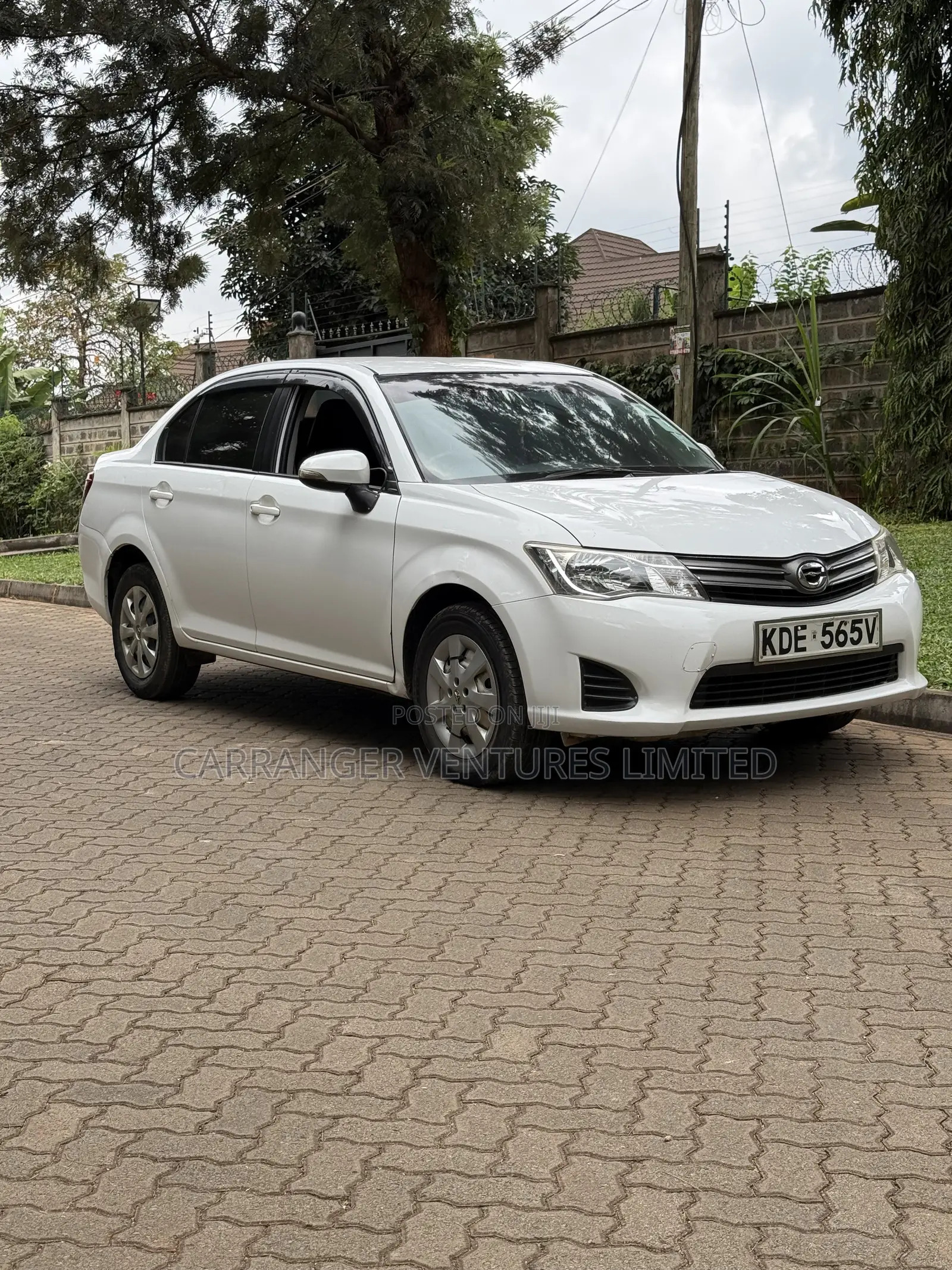 Toyota Axio 2014 White