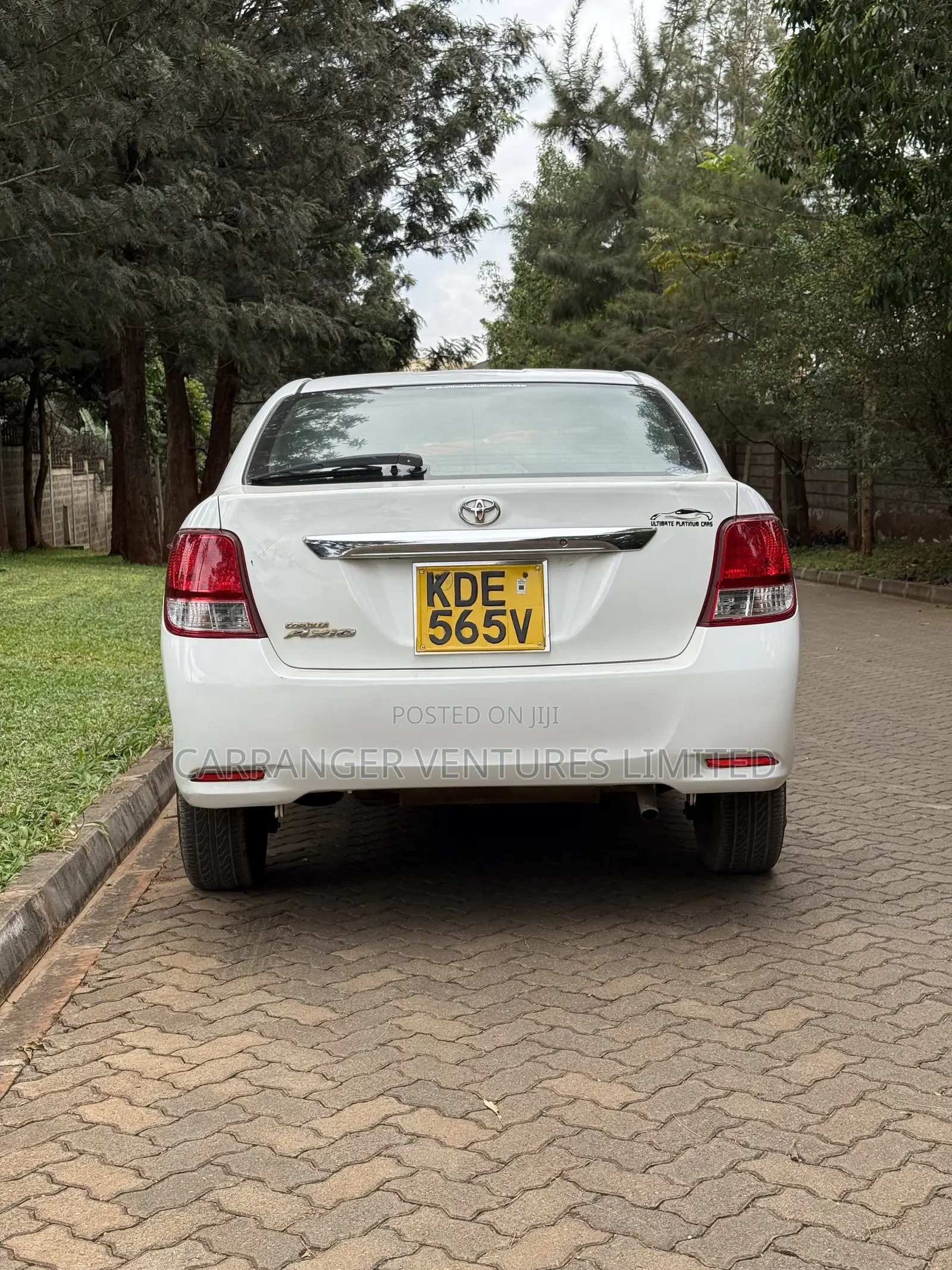 Toyota Axio 2014 White