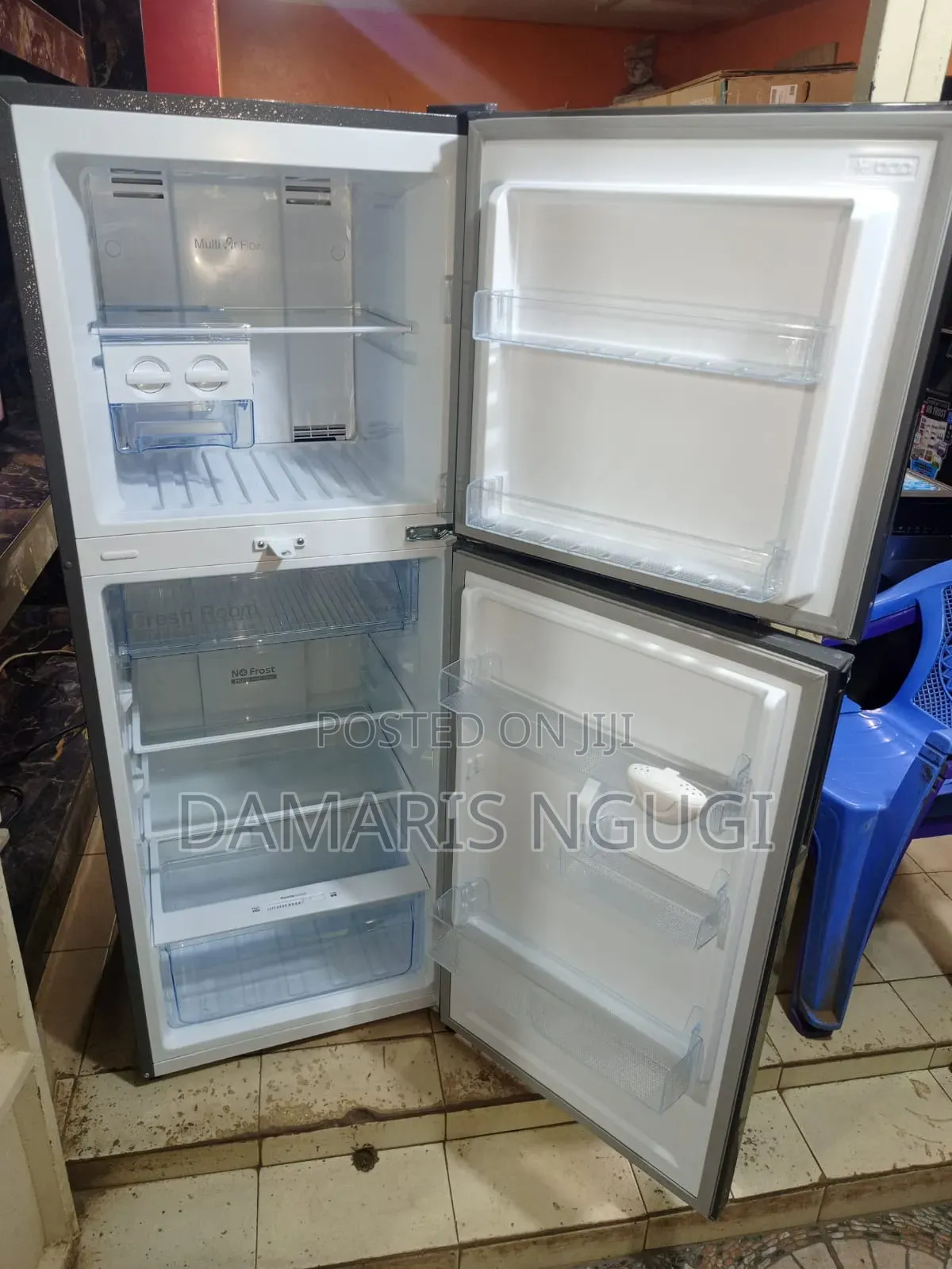 Mika No Frost Double Door Refrigerator