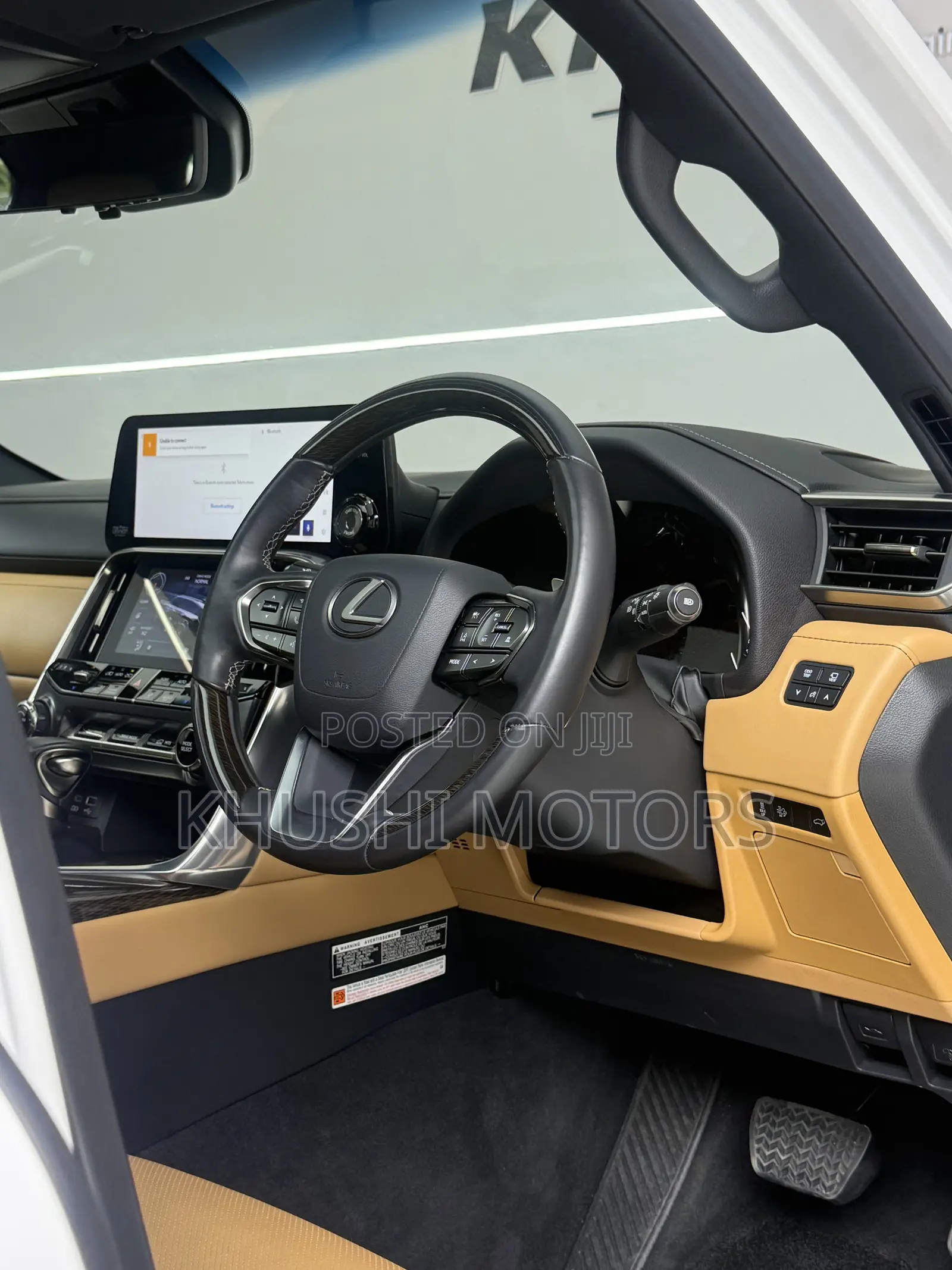 Lexus LX 500d 2022 White
