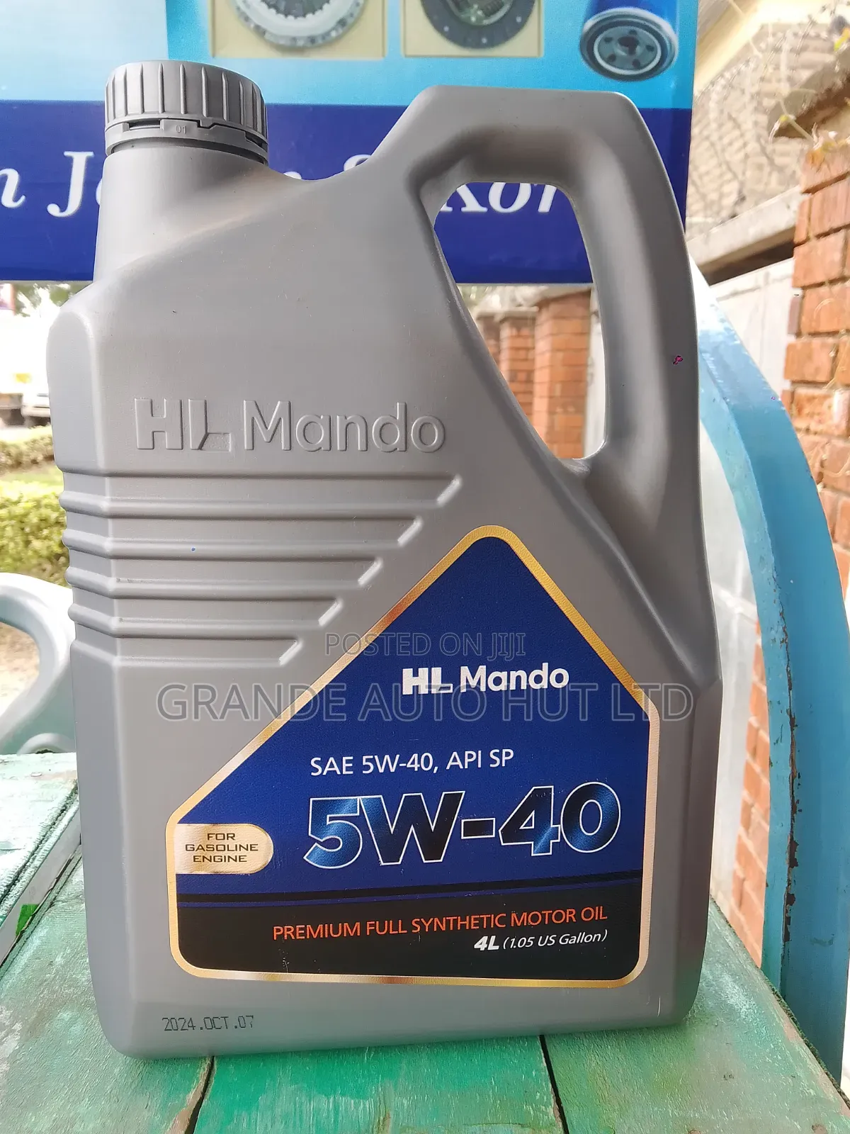 5w-40 4litres Engine Oil (Hl Mando)