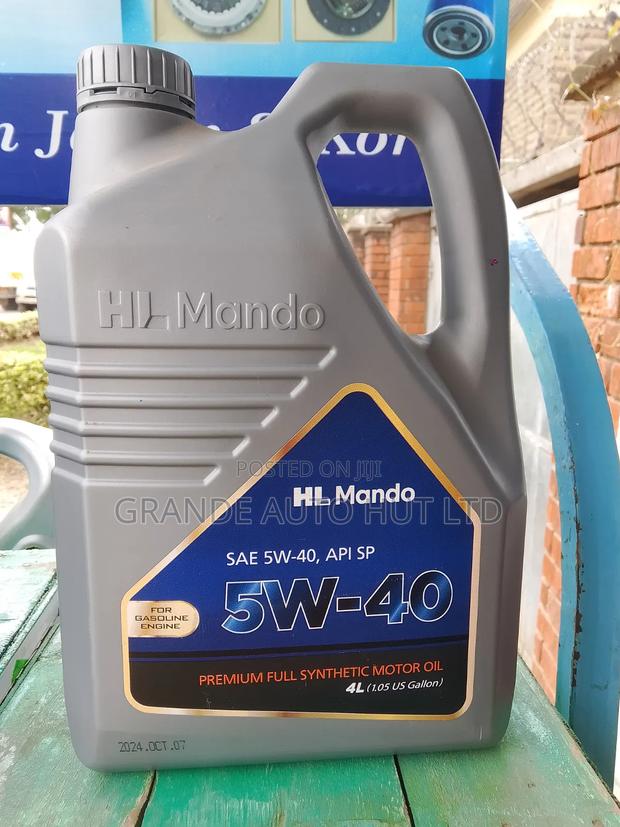 5w-40 4litres Engine Oil (Hl Mando)