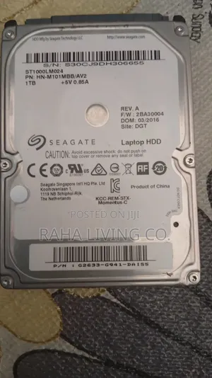 Seagate 1tb Laptop Hard Drive Hdd | St1000lm024